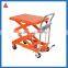 Mobile Manual Hydraulic Scissor Lift Table Trolley