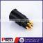 M12 8pin soldering male connector with A coding shield