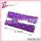 2 Inch polka dot cotton ribbon covered metal hair clips for hair accessories (XH12-1841)