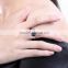 18k Plated Luxury Sapphire Gemstone Women Engagement Wedding Rings