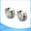 Foshan stainless steel stone earring, color hoop earrings, cheap chinese earring