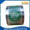 Heat seal aluminum foil lids film for yogurt cup/ plastic yogurt cup lidding film