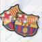 Customize embroidered football patch of embroidered sports patch