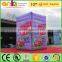 2016 most popular PVC advertising inflatable cube model for sale