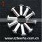 Hot selling cheap flat head semi tubular blind rivet