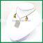Pair of Bird Pendant with Cage Charrm Necklace