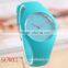 Popular quartz men women girl boy unisex jelly silicon watch