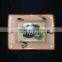 Fancy Square Hand Painted Ceramic Ashtray for sale