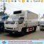 JAC 4ton refrigerated tank truck, cool room van , cool food truck