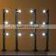 AC100-240V Sliver/Black 3*1W led jewelry cabinet light
