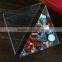 The newest design folding clear luxury PP pillow box Big size pillow box