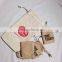 Custom premium small Tea and coffee pouch,100% quality custom jute pouch                        
                                                Quality Choice