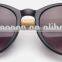 JMP640 Cheap Round Plastic PC Frame Bamboo Wood Sunglasses