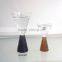 150ml handmade heavy color stem small glass wine glass