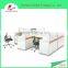 Suzhou modern design chic office partition melamine workstation ccall center cubicles