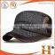 Custom embroidery blue cadet hat with strap back military cap with high quality