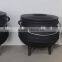 samll sizes three-legs cast iron potjie pot