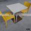 Acrylic Solid Surface Modern Dining Table Designs