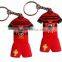 paypal accept custom made soft pvc rubber keychain