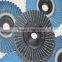 China Manufacure Calcined Koean Style Flexible flower Flap Disc for Stainless Steel