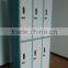 Gym room White color 6-door metal clothes cupboard steel locker