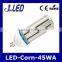 High power high quality CE ROHS led 45w corn e27 bulb light