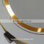 9w golden and silvery color aluminum led ceiling light