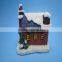 resin snow covered house sculpture for 2017 christmas decorations