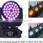 36x10w 4in1 RGBW Zoom Led Moving Head Wash Light