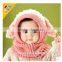 2015 Korean male and female baby hat children's hat scarf hat winter suit 1-2 years old