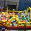 Customized inflatable dinosaur obstacle course park