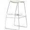 Commercial Use Bar Furniture Plastic Material Bar Stool