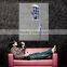 POP91 banksy wall sticker for bedroom and living room decorative