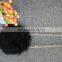 Fashion Design Winter Girls Fur Hand Bags / Hot Sell Turkey Fur Key Bag Cheap Price