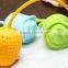 Hot Sale Silicone Tea Bag Holder Cup Mug Candy Colors Gift Set Good;Silicone rose Tea Bag holder