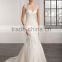 (MY7790) MARRY YOU Elgant Backless Mermiad Full Lace Cap Sleeve Wedding Dress