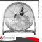 Chrome floor fan/velocity fan with CE certificate
