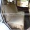 Deluxe Quilted and Padded Tan Car Back Seat With Two Flaps