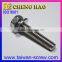 Taiwan Supplier Hex Washer Head Cross Recess Machine Screw
