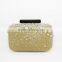 Vogue Made in china embellished clutch Beaded material bag