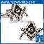 Promotion OEM metal team logo classic cufflinks