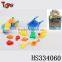 7PCS solid color kids beach toys