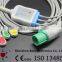 Nihonhohden 3 Lead ECG Cable and Leadwires compatible wtih BC-753V machines
