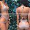 New Design Hollow Out Swim Wear Sexy High Waist Bikini