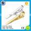4.5 CM Long gold plate gentleman Tie Bar Men`s Tie Clip