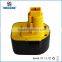 Power Tool Battery For Dewalt 12v 2500mAh Ni-MH