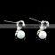 Wholesale Alloy Pearl Crystal Mushroom Earring Cuff For Young Lady