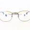 GB104 China Retro stainless steel western style reading glasses