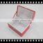 Design Glossy Gift Paper Packaging Box with Ribbon Closure