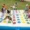 Colorful and Outdoor sports ,Inflatable Giant twister bed for sale